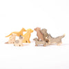 Collection of eight wooden toy dogs from Eric & Albert including a lurcher, bulldog, 3 labradors, jack russel, dachshundand collie | © Conscious Craft